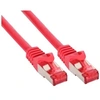 Image de Câble de raccordement S / FTP PiMF Cat.6 250 MHz, cuivre, sans halogène, rouge, 7,5 m