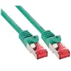 Image de Câble de raccordement S / FTP PiMF Cat.6 250 MHz sans cuivre, sans halogène, vert, 5 m