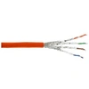 Image de Câble d'installation S / FTP PiMF Cat.7a AWG23 1200MHz sans halogène orange 500m