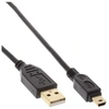 Image de - Câble USB - mini USB type B (M) pour USB (M) - USB 2.0 - 2 m - noir