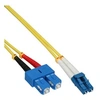 Image de - Cordon de raccordement - mode unique LC (M) pour mode unique SC (M) - 7.5 m - fibre optique - duplex - 9 / 125 micromètres - OS2 - sans halogène -