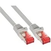 Image de - Cordon de raccordement - RJ-45 (M) pour RJ-45 (M) - 50 cm - SFTP, PiMF - CAT 6 - moulé, sans crochet - gris