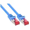 Image de Câble de raccordement S / FTP PiMF Cat.6 PVC CCA 250 MHz bleu, 7,5 m