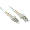 Image de - Cordon de raccordement - LC multi-mode (M) pour LC multi-mode (M) - 25 m - fibre optique - duplex - 50 / 125 microns - OM3 - sans halogène -