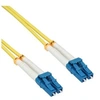 Image de - Cordon de raccordement - mode unique LC (M) pour mode unique LC (M) - 0.5 m - fibre optique - duplex - 9 / 125 micromètres - OS2 - sans halogène -