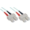 Image de Câble duplex optique en fibre SC / SC 50 / 125µm OM3 15m