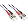 Image de Câble duplex optique en fibre ST / ST 50 / 125µm OM4 15m