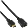 Image de High Speed - Câble de rallonge HDMI - HDMI mâle pour HDMI femelle - 2 m - noir