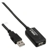 Image de - Rallonge de câble USB - USB (M) pour USB (F) - USB 2.0 - 5 m - actif - noir