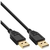 Image de - Câble USB - USB (M) pour USB (M) - 5 m - noir