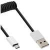 Image de - Câble USB - USB (M) pour Micro-USB de type B (M) - USB 2.0 - 3 m - bobiné - noir