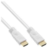 Image de High Speed - Câble HDMI avec Ethernet - HDMI mâle pour HDMI mâle - 7.5 m - triple blindage - blanc - moulé, support 4K