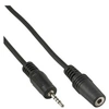 Image de Câble jack adaptateur 4 broches. 2,5mm prise - 4 broches. 3,5mm prise femelle
