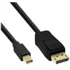 Image de Câble Mini DisplayPort à DisplayPort noir, 0,5 m