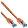 Image de - Cordon de raccordement - RJ-45 (M) pour RJ-45 (M) - 20 m - SFTP, PiMF - CAT 6a - sans halogène - orange