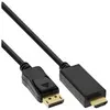 Image de Câble de conversion DisplayPort vers HDMI, 4K / 60Hz, noir, 2m