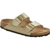 Image de Birkenstock - Arizona Birko-Flor - Sandales Gold - 39 - Étroit