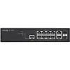 Image de Commutateur réseau GS-2412P Gigabit 10 ports PoE+ 130W sans ventilateur administrable