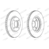 Image de Disque De Frein Ferodo Ddf2461c Ford