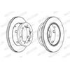 Image de Disque De Frein Ferodo Fcr191a Mercedes-Benz;Volkswagen
