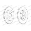 Image de Disque De Frein Ferodo Ddf1387 Daewoo;Daihatsu
