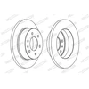 Image de Disque De Frein Ferodo Fcr311a Mercedes-Benz;Volkswagen