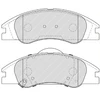 Image de Kit De Plaquettes De Frein, Frein À Disque Premier Eco Friction Fdb4014 Ferodo Ferodo Fdb4014 Kia