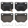 Image de Kit De Plaquettes De Frein, Frein À Disque Premier Fdb1372 Ferodo Ferodo Fdb1372 Nissan;Subaru