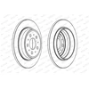 Image de Disque De Frein Ferodo Ddf1079c Volvo