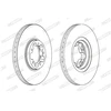 Image de Disque De Frein Ferodo Ddf1113c Ford