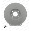 Image de Disque De Frein Ferodo Ddf1124c Dacia;Renault