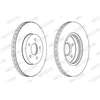 Image de Disque De Frein Ferodo Ddf1125c Ford;Jaguar