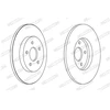 Image de Disque De Frein Ferodo Ddf1126c Ford;Jaguar