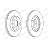 Image de Disque De Frein Ferodo Ddf1130c Opel