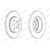 Image de Disque De Frein Ferodo Ddf1148c Opel;Suzuki;Vauxhall