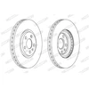 Image de Disque De Frein Ferodo Ddf1165c Citroen;Fiat;Lancia;Mg;Peugeot