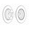 Image de Disque De Frein Ferodo Ddf1303c Bmw