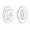Image de Disque De Frein Ferodo Ddf1419c Toyota