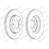 Image de Disque De Frein Ferodo Ddf1510c Honda