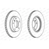 Image de Disque De Frein Ferodo Ddf258c Alpina;Bmw