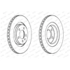 Image de Disque De Frein Ferodo Ddf928c Audi;Seat;Skoda;Volkswagen