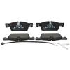 Image de Kit De Plaquettes De Frein, Frein À Disque Premier Eco Friction Fdb4405 Ferodo Ferodo Fdb4405 Peugeot