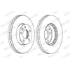 Image de Disque De Frein Ferodo Ddf1253c1 Volkswagen