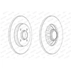 Image de Disque De Frein Ferodo Ddf1791c1 Peugeot