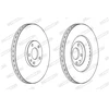 Image de Disque De Frein Ferodo Ddf1661c1 Audi