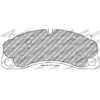 Image de Jeu De Plaquettes De Frein, Frein À Disque Fcp4664h Ferodo Racing Ferodo Racing Fcp4664h Porsche