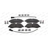 Image de Kit De Plaquettes De Frein, Frein À Disque Premier Eco Friction Fvr4661 Ferodo Ferodo Fvr4661 Ford