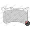 Image de Kit De Plaquettes De Frein, Frein À Disque Premier Eco Friction Fdb4696 Ferodo Ferodo Fdb4696 Mercedes-Benz