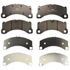 Image de Kit De Plaquettes De Frein, Frein À Disque Premier Eco Friction Fdb4717 Ferodo Ferodo Fdb4717 Porsche