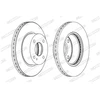 Image de Disque De Frein Ferodo Ddf1740c Ford
